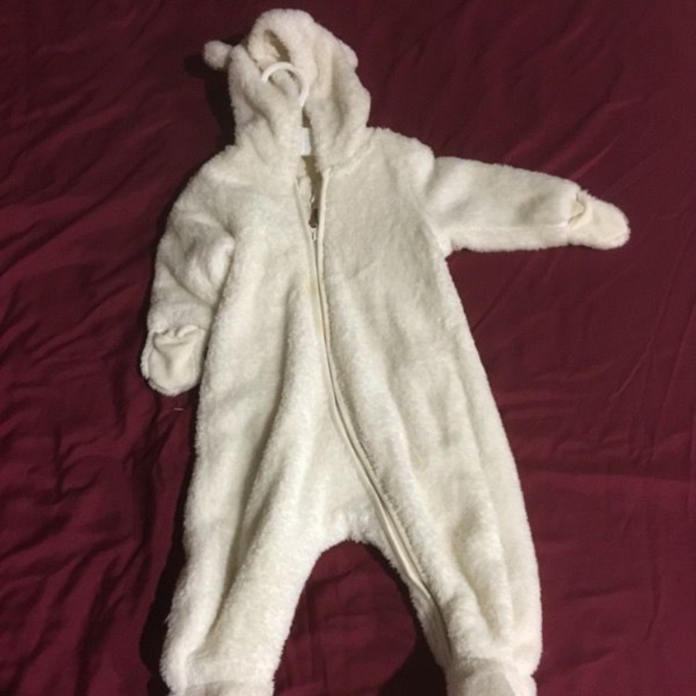 Adorable and warm teddy bear outfit